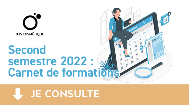 Carnet formations Ifis Cosmétique