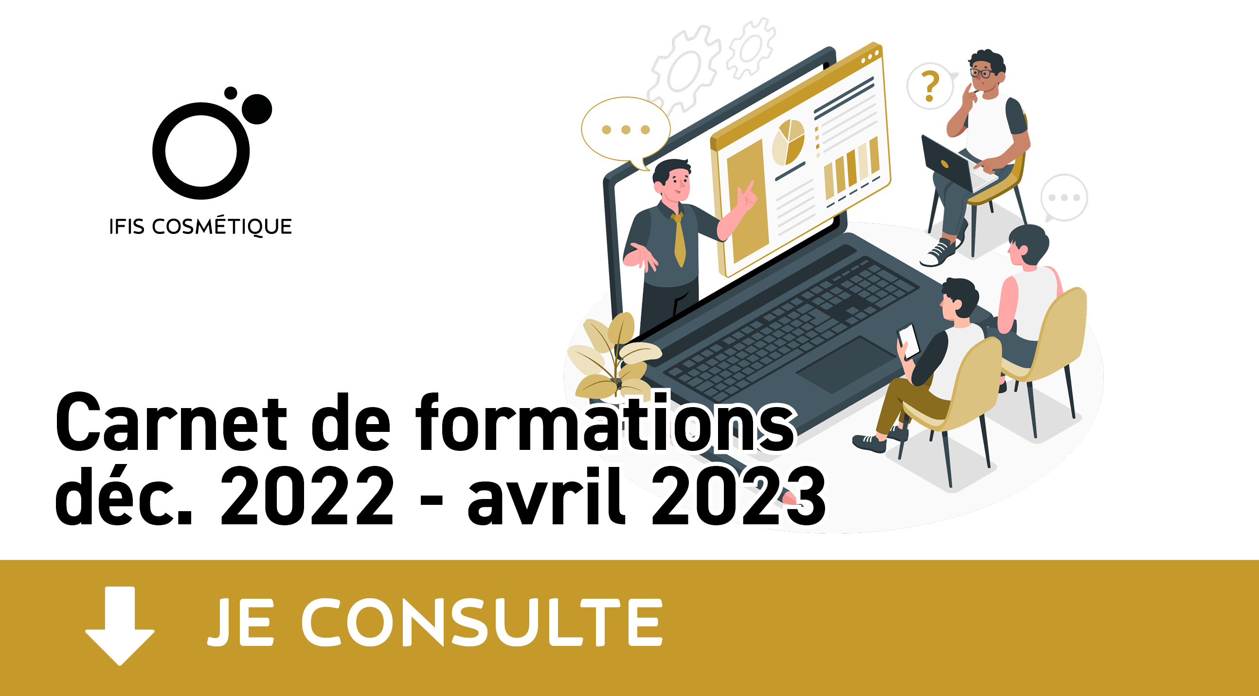 Agenda Ifis cosmétique décembre 2022-avril 2023