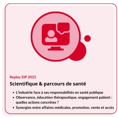 EIP 2025 - Scientifique et parcours de santé